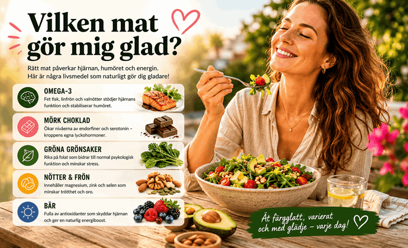 Kvinna äter en riklig skål med sallad.