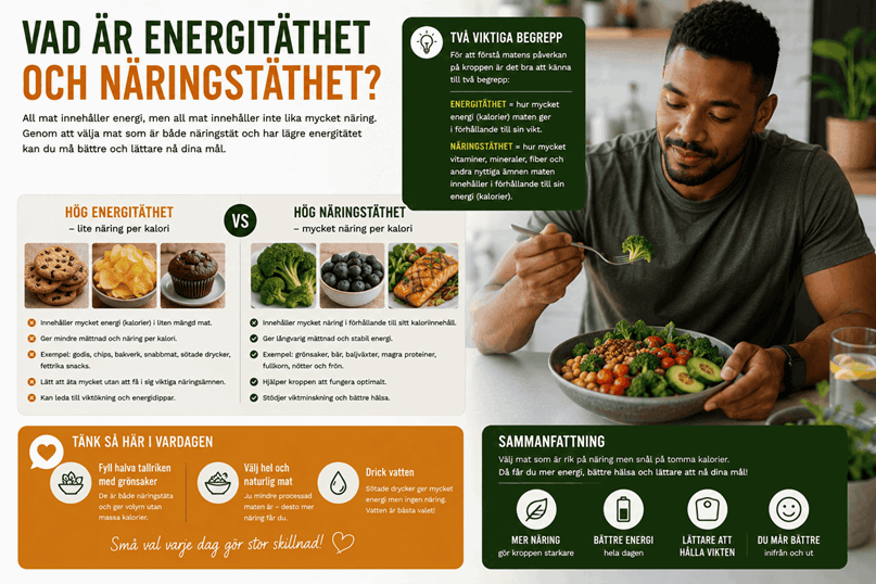 Man äter energität mat.
