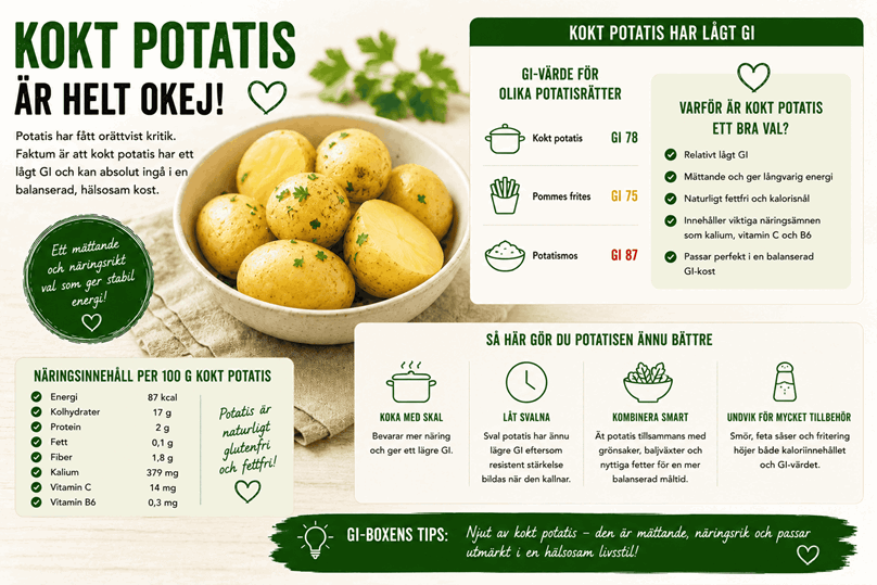 Kokt potatis i en skål.