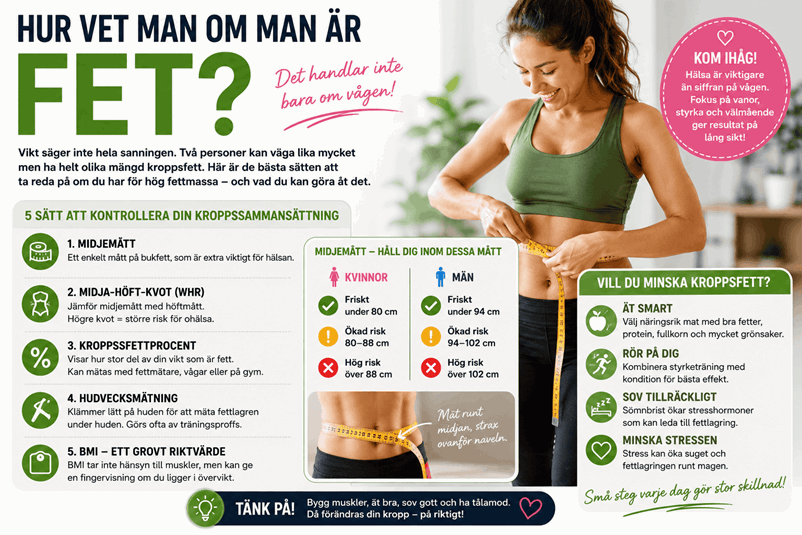 En kvinna som mäter sin midja med måttband.